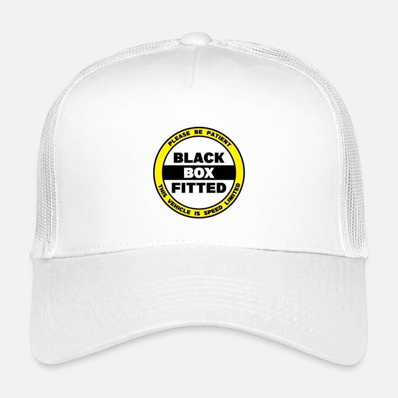 Bitte haben Sie Geduld - Black Box Fitted Kinder Trucker-Cap