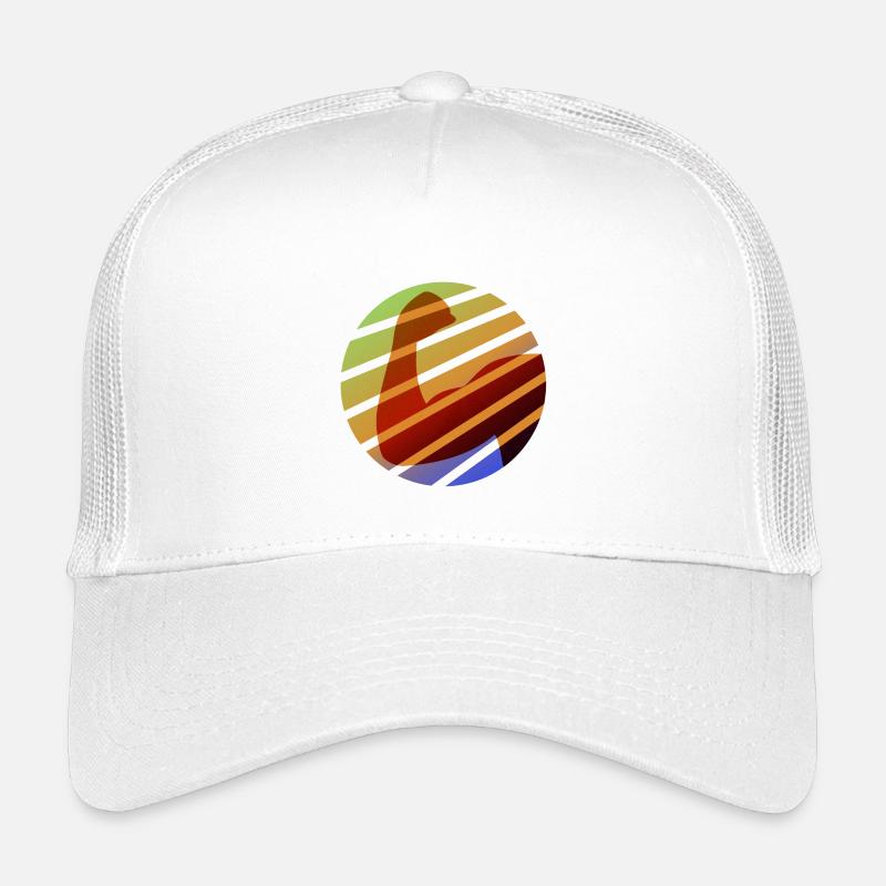 Unbesiegbar - Kinder Trucker-Cap - Weiß
