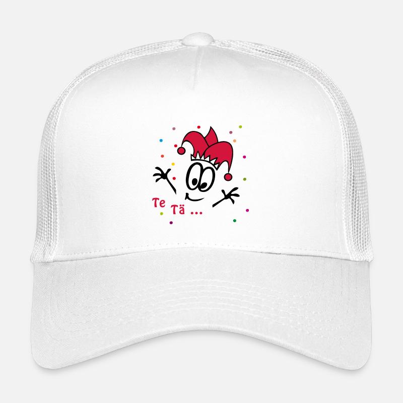 Fasching, Karneval, Konfetti Kinder Trucker-Cap