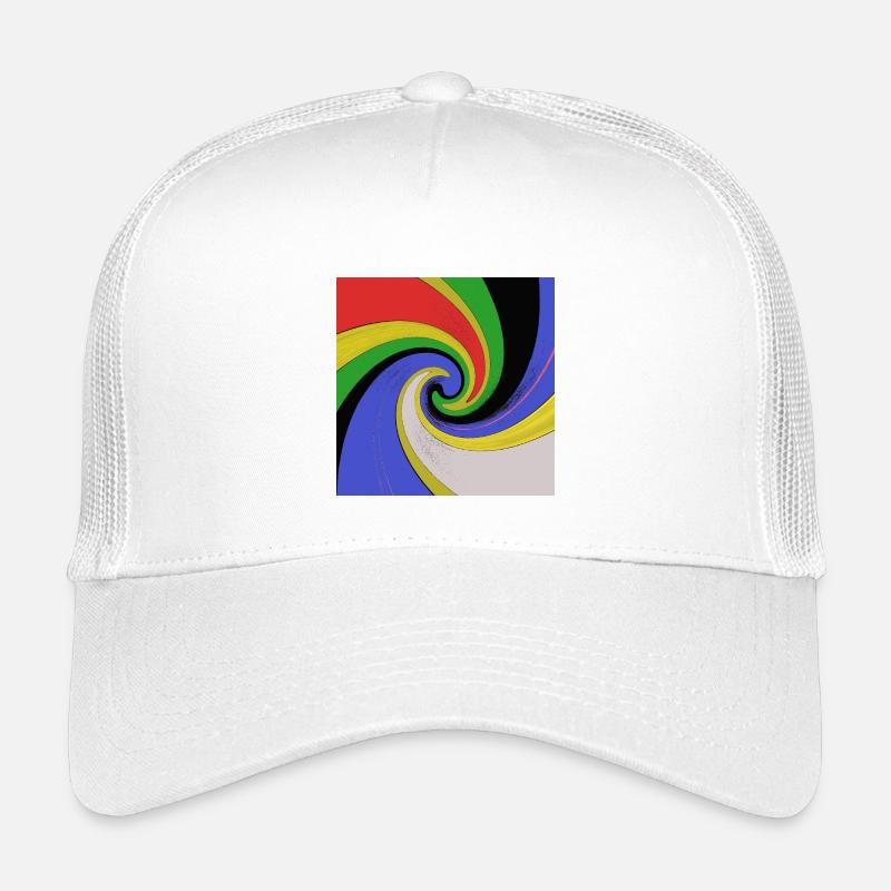 Vortex Pop Art100 - Kinder Trucker-Cap - Weiß