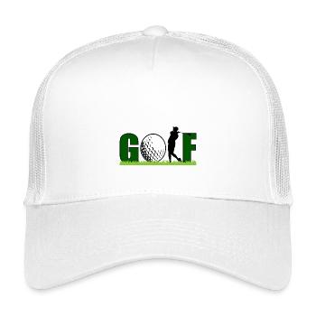 Golf - Kids’ Trucker Cap - white - Front