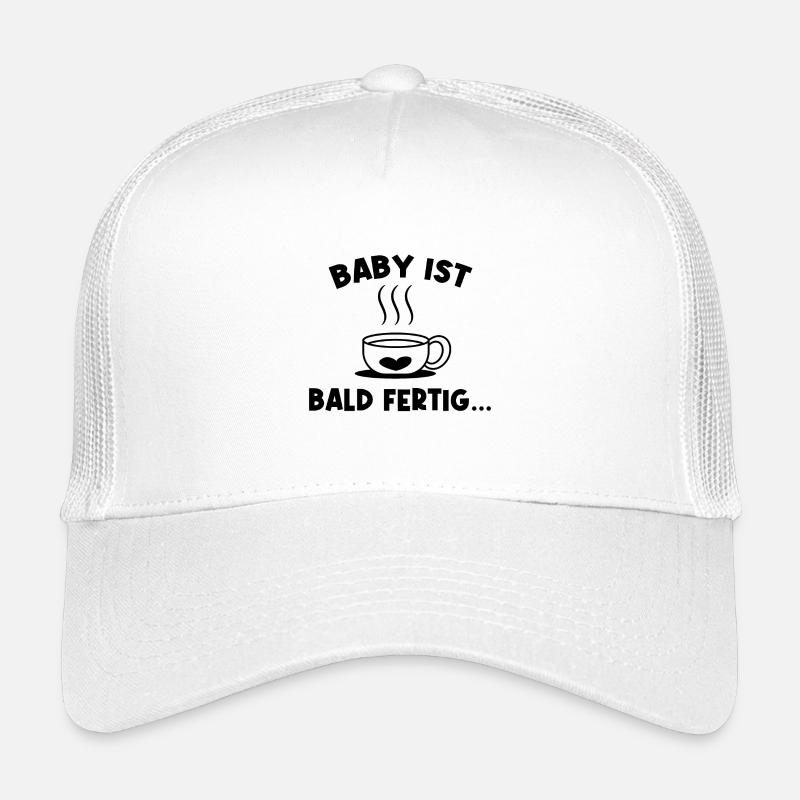 Grossesse Grossesse Déclaration Baby Bump Casquette trucker enfant