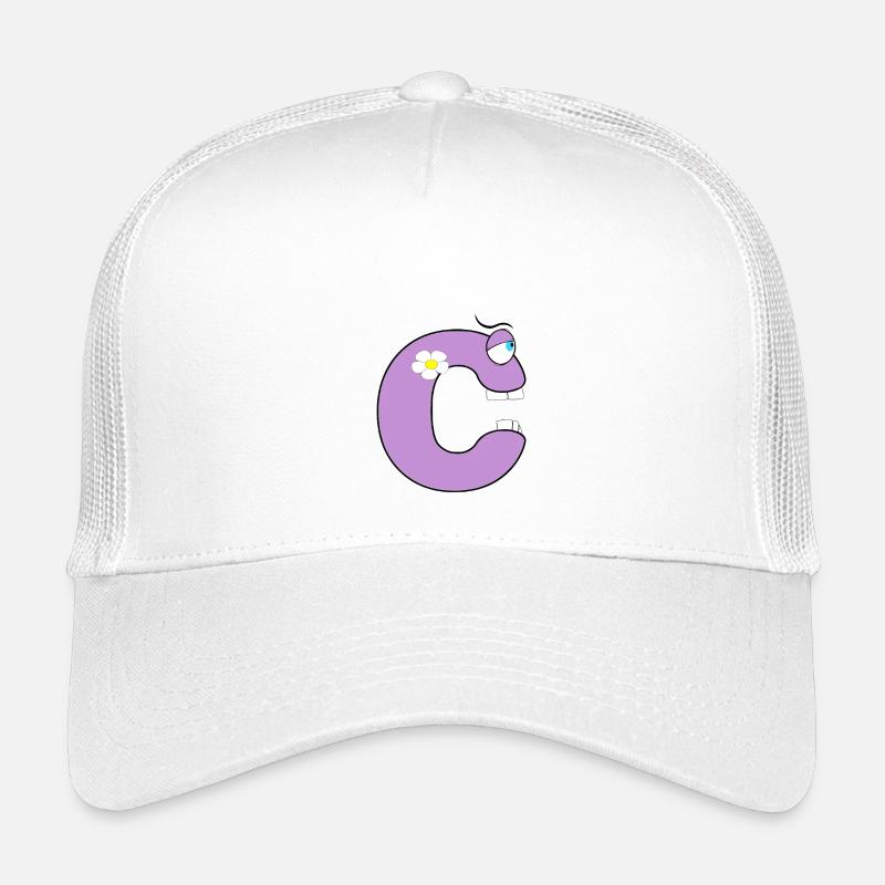 C - Kinder Trucker-Cap - Weiß