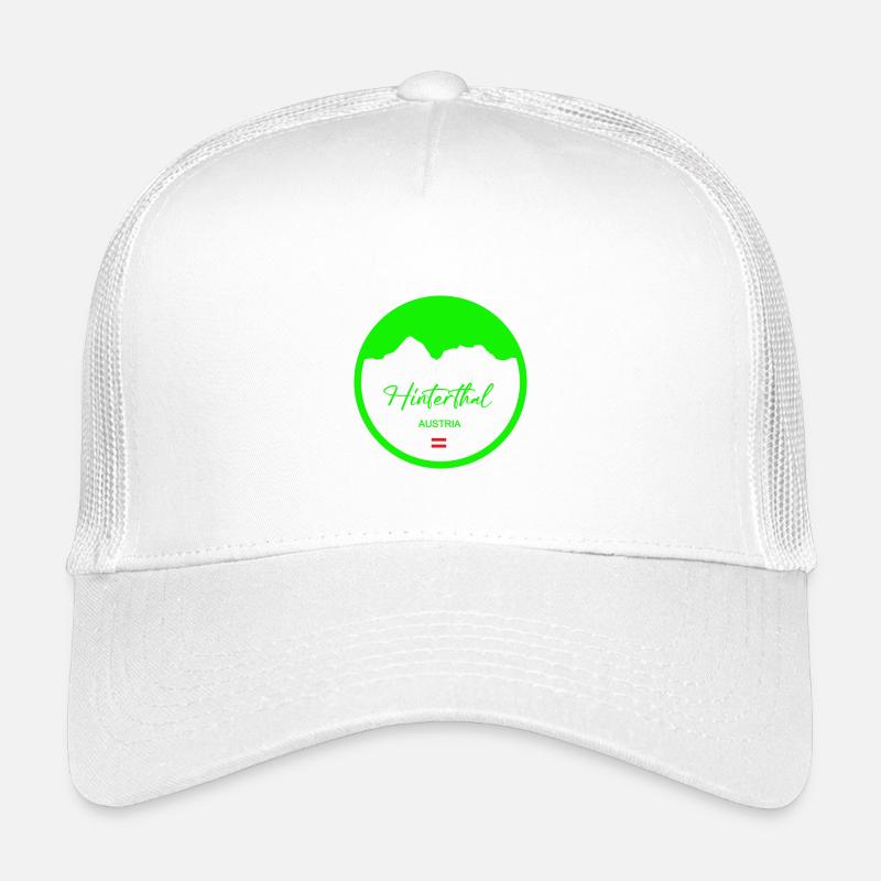 Hinterthal in grün! - Kinder Trucker-Cap - Weiß
