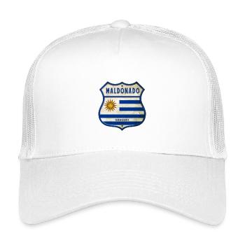 Maldonado Uruguay Vintage Design - Kids’ Trucker Cap - white - Front