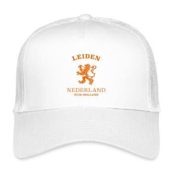 LEIDEN Niederlande Netherlands - Kids’ Trucker Cap - white - Front