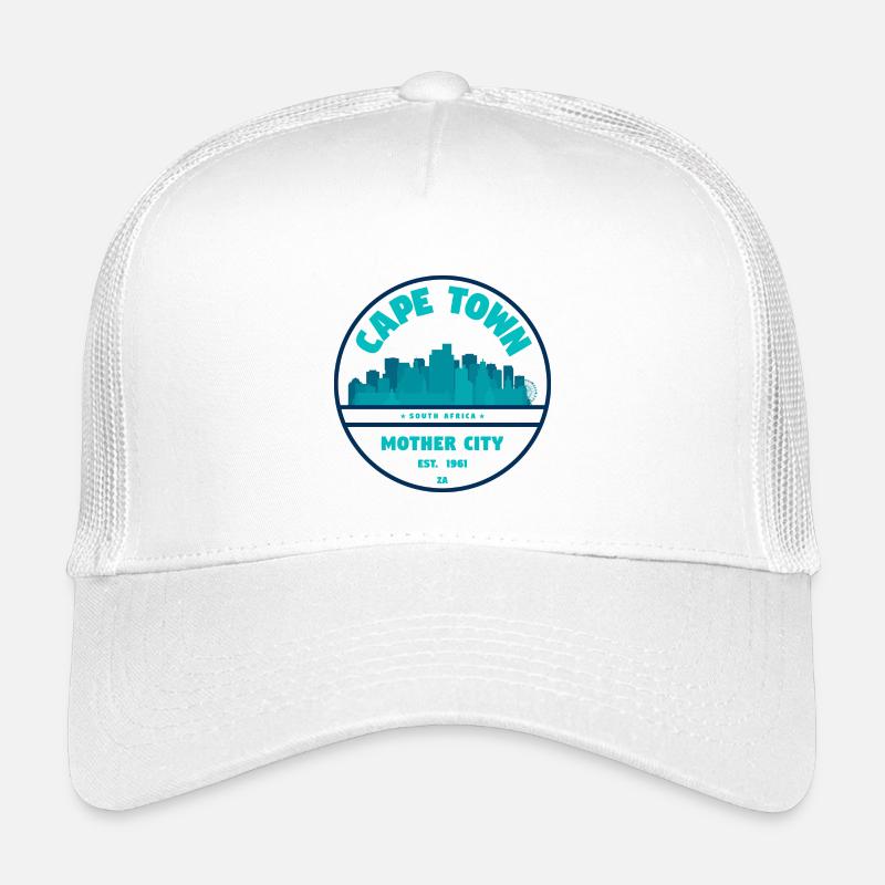 Cape Town Skyline Abzeichen Kinder Trucker-Cap