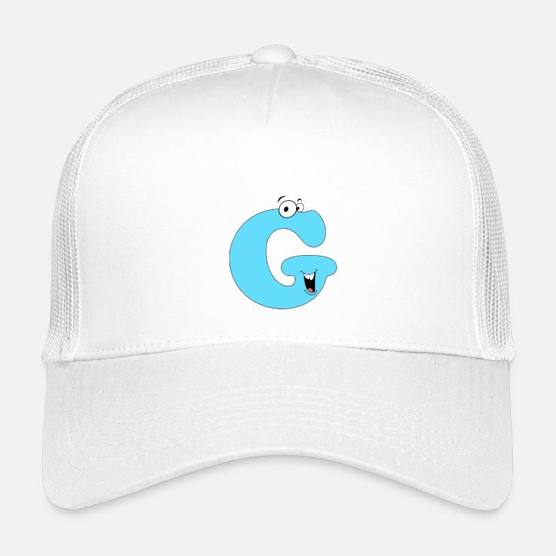 G - Kinder Trucker-Cap - Weiß