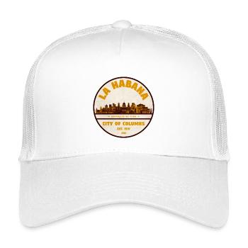 La Ville des Colonnes de Havane - Casquette trucker enfant - blanc - Devant