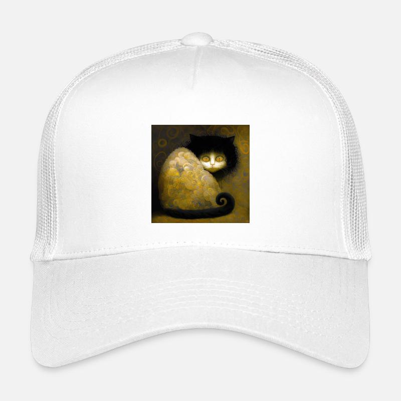 Chat Doré Arabesques - Stoik le chat Casquette trucker enfant