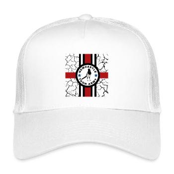Magstripe England Crack - Kids’ Trucker Cap - white - Front