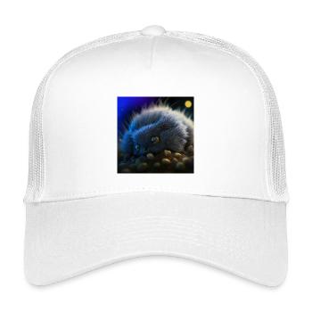 Photo macro creature 07 - Kids’ Trucker Cap - white - Front
