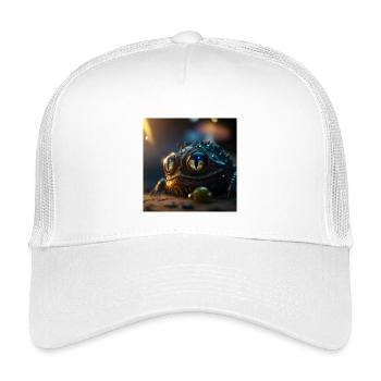 Photo macro creature 01 - Kids’ Trucker Cap - white - Front