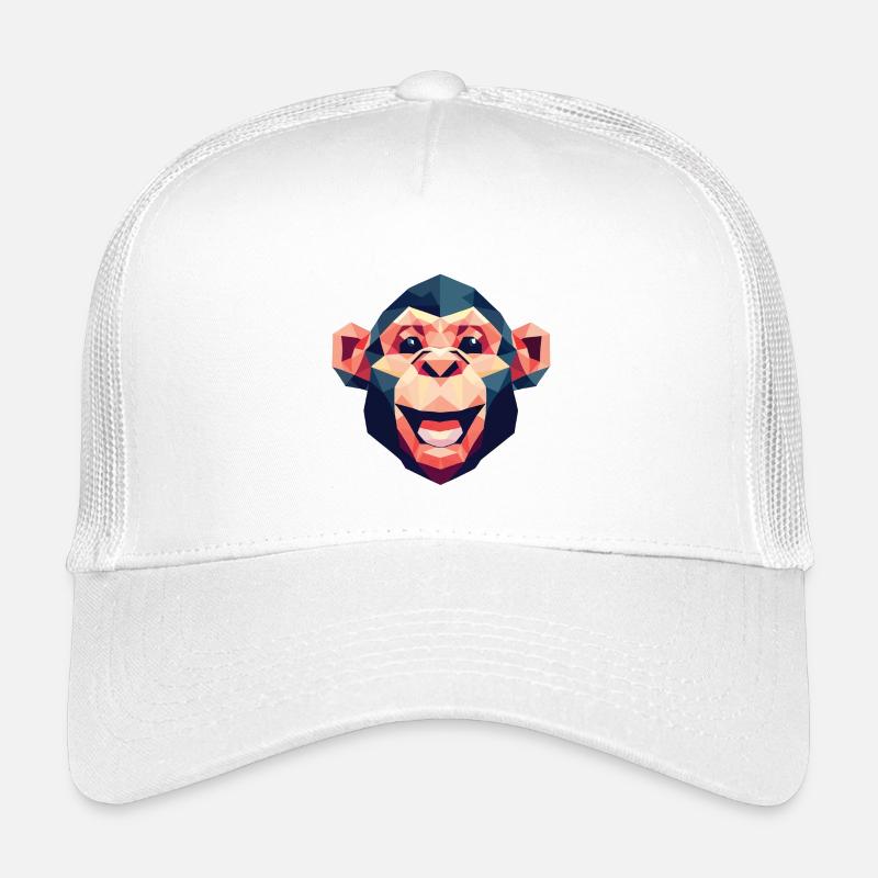 Singe polygonal Casquette trucker enfant