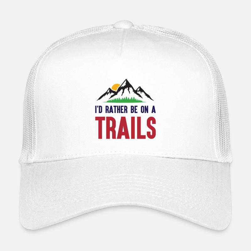 Berge - Ich bin lieber auf einem Trail Kinder Trucker-Cap