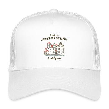 Cadolzburg, zeitlos schön, Bayern - Kinder Trucker-Cap - Weiß - Vorne