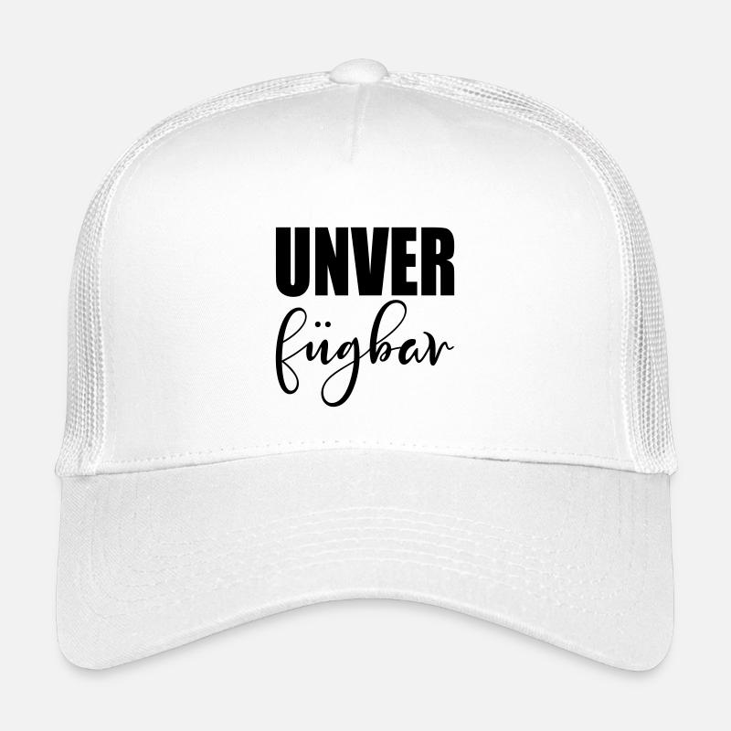 SCHRIFTZUG UNVERFÜGBAR - STATUS - Kinder Trucker-Cap - Weiß