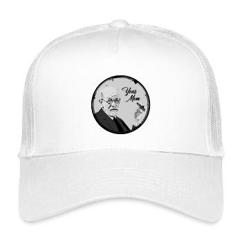 Your Mom Freud - Kinder Trucker-Cap - Weiß - Vorne