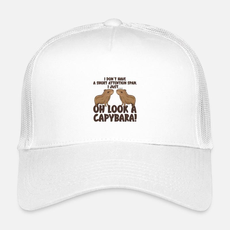 Capybara Zoo Animal Design Kids’ Trucker Cap