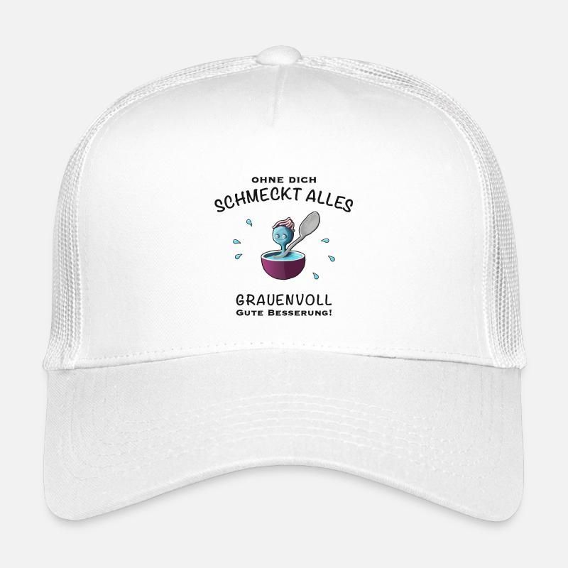 Gute Besserung! Ohne dich schmeckts grauenvoll Kinder Trucker-Cap