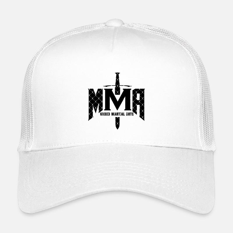 Arts martiaux mixtes Cage Grid Design MMA Fighter Casquette trucker enfant