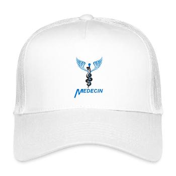 Médecin - Casquette trucker enfant - blanc - Devant