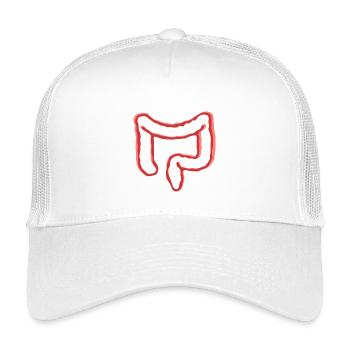 ORGANE INTESTINAL - Casquette trucker enfant - blanc - Devant