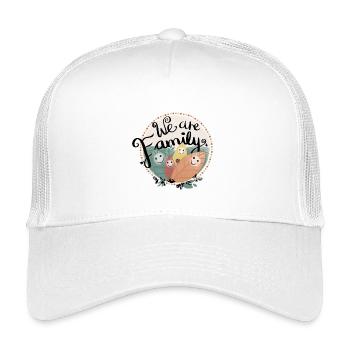 FAMILY Illustration - Kids’ Trucker Cap - white - Front