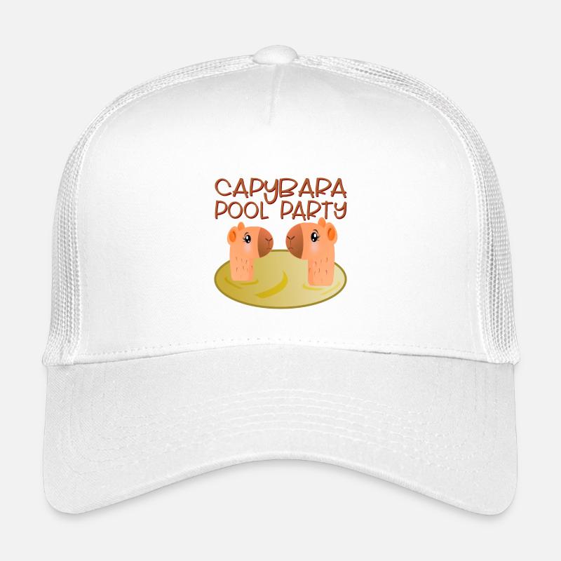PISCINE CAPYBARA PISCINE BAIGNADE Casquette trucker enfant