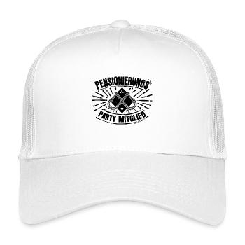 Lebensabend Senior Statement Abschied Ruhestand - Kinder Trucker-Cap - Weiß - Vorne