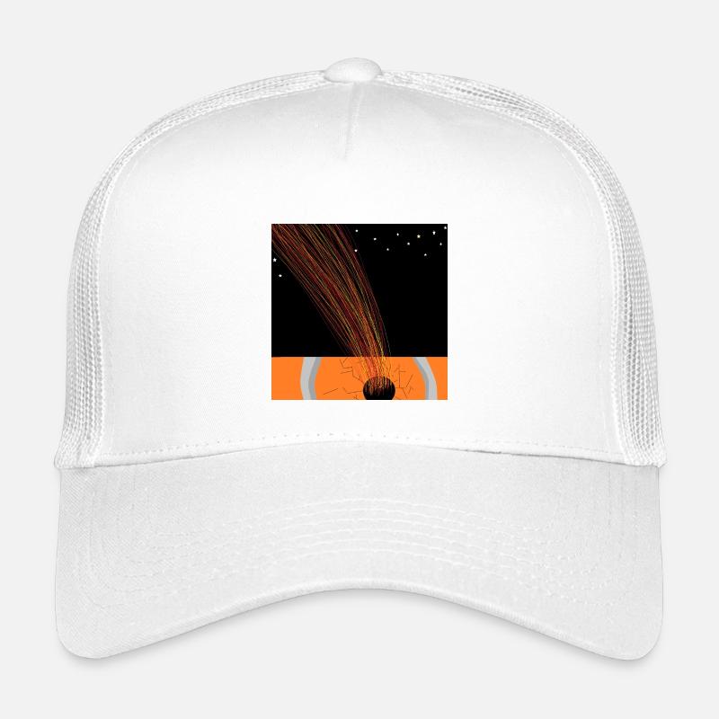 Sternenfeuer in der Schlucht - Kinder Trucker-Cap - Weiß