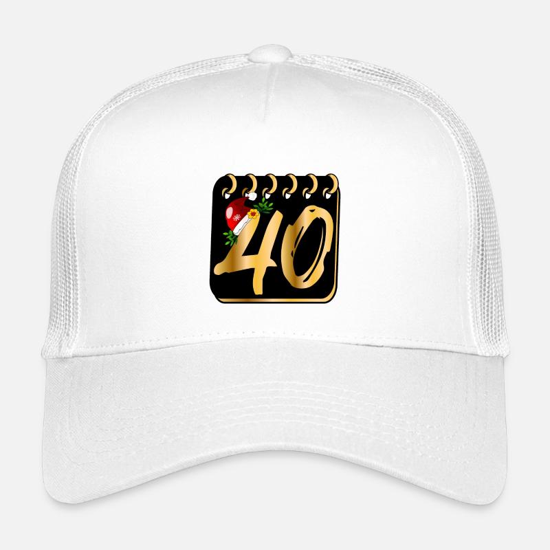 40 Years Old - 40th Birthday Christmas Kids’ Trucker Cap