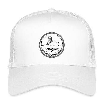 Wolf des Kaukasus - Kinder Trucker-Cap - Weiß - Vorne