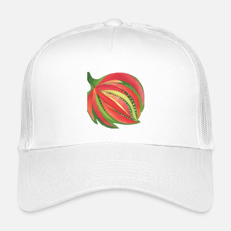 Blume - Kinder Trucker-Cap - Weiß