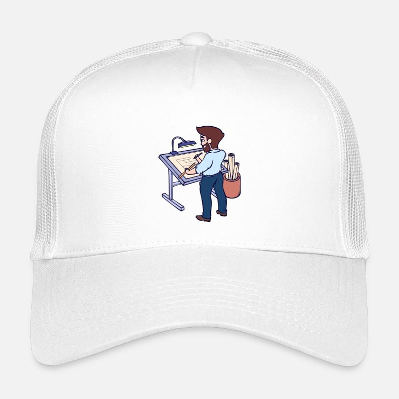 Chef de projet Architecte Superviseur de travail Carrière Casquette trucker enfant