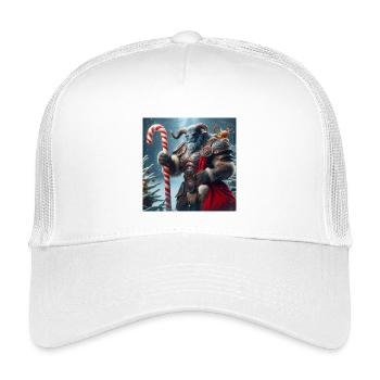 Tauren Weihnachten 1 - Kinder Trucker-Cap - Weiß - Vorne