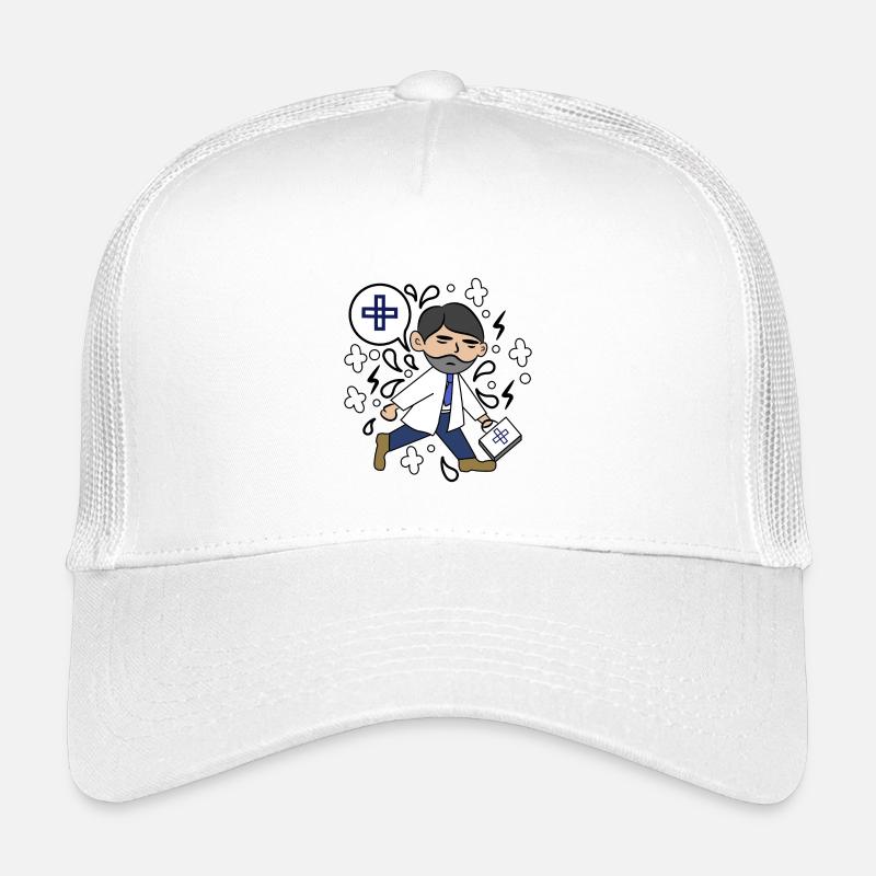 Médecin Carrière Bourreau de travail Emploi Travail Profession Succès Casquette trucker enfant