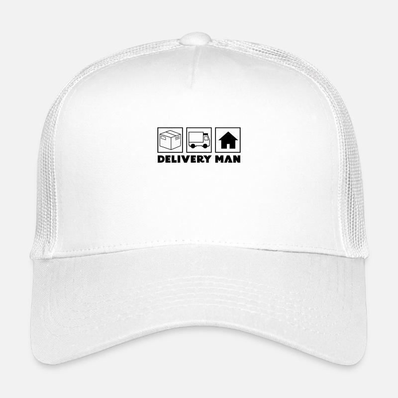 Delivery Driver Job Employee Career Statement Kids’ Trucker Cap