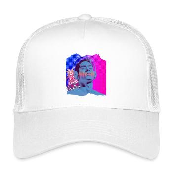 Musique Pop Art - Casquette trucker enfant - blanc - Devant