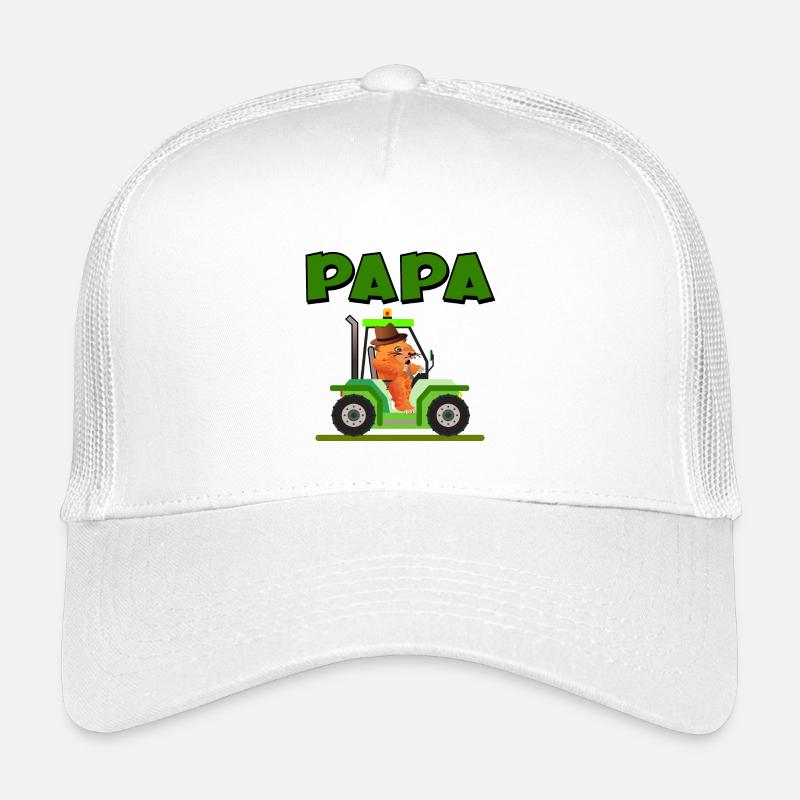 Farmer Dad Tractor Kids’ Trucker Cap