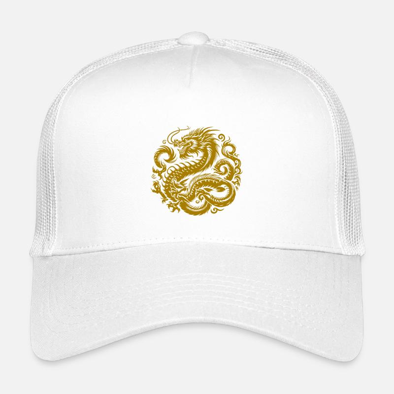 Chinese Dragon Tattoo Kids’ Trucker Cap