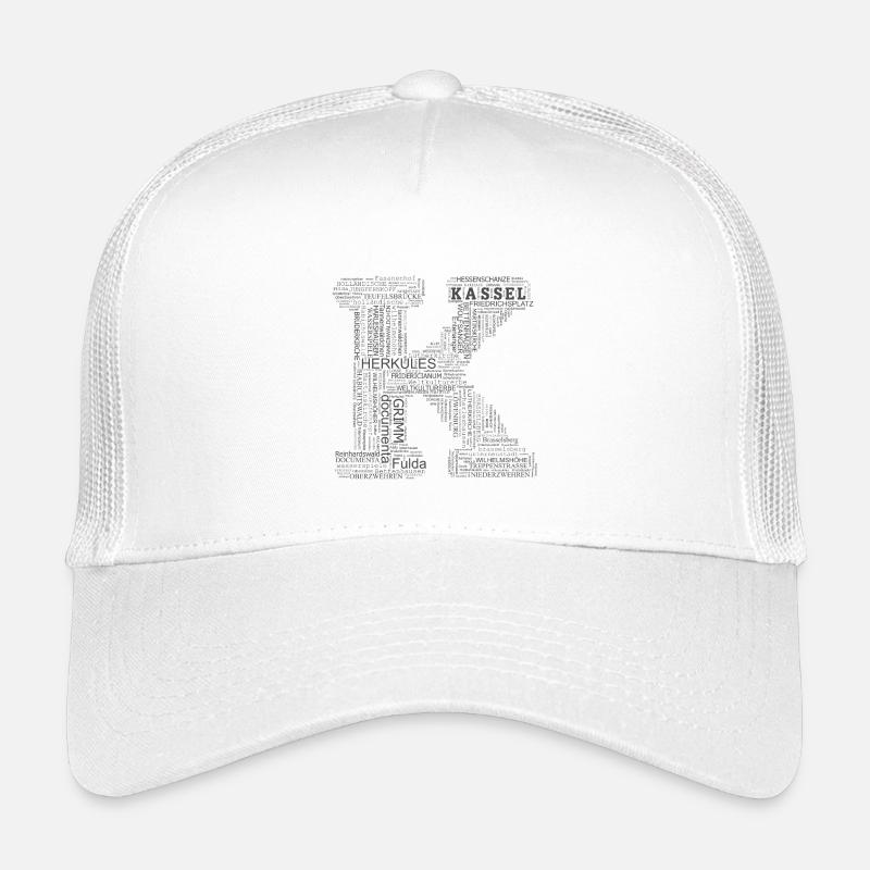 motiv_kassel_k2 - Kinder Trucker-Cap - Weiß