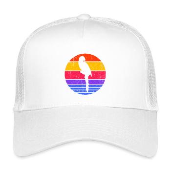 Bird Lover, Animal, Parrot, Pet, Animal Lover - Kids’ Trucker Cap - white - Front