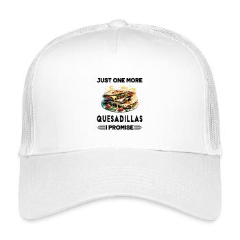 Encore une Quesadillas, c'est promis - Casquette trucker enfant - blanc - Devant