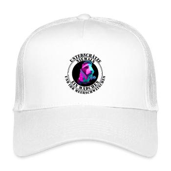 Guinea Pig Graphic Meerschweinchen - Kinder Trucker-Cap - Weiß - Vorne