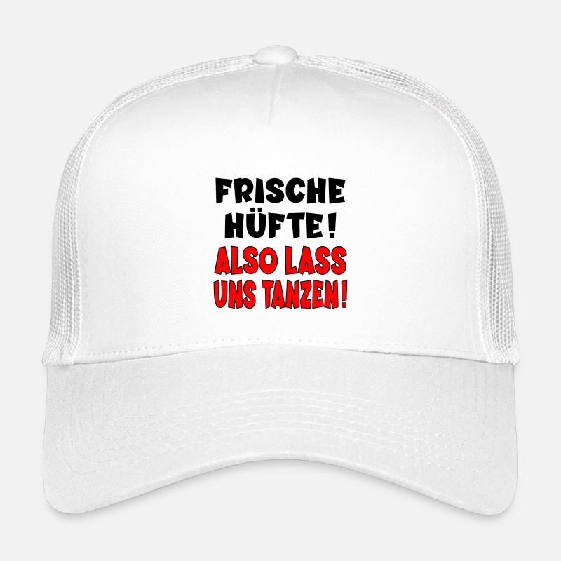 TANZEN TANZPARTNER - LUSTIGE - HÜFTE - Kinder Trucker-Cap - Weiß