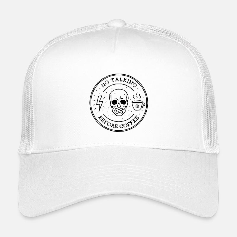 café tête de mort Casquette trucker enfant
