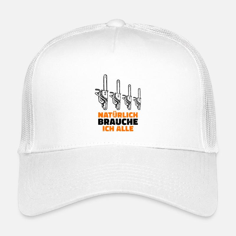 Bois de chauffage scie bûcheron déclaration forestier Casquette trucker enfant