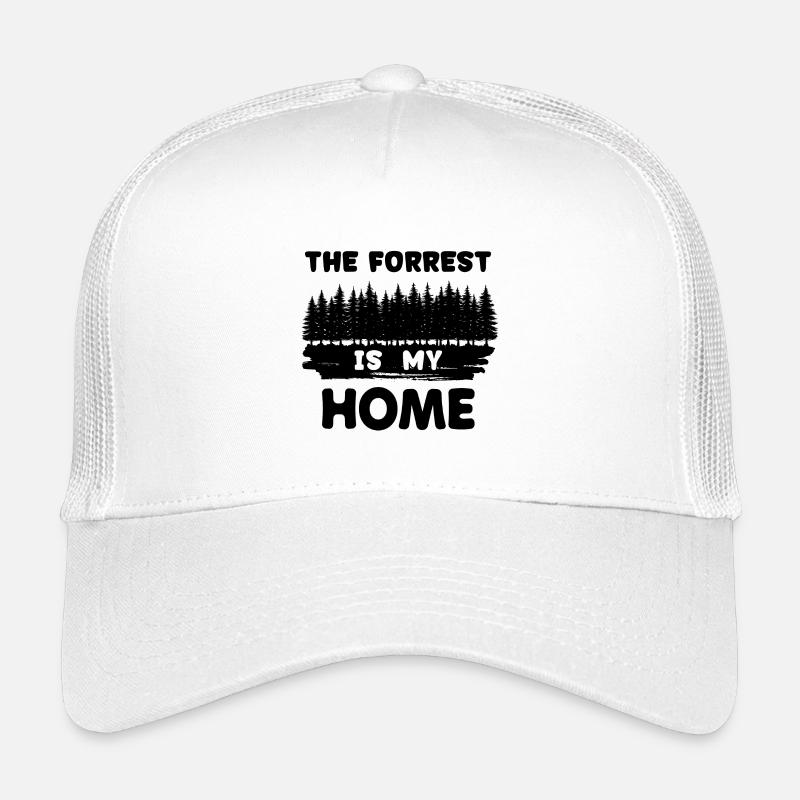 Déclaration de l’arbre forestier forestier bûcheron boiseries Casquette trucker enfant