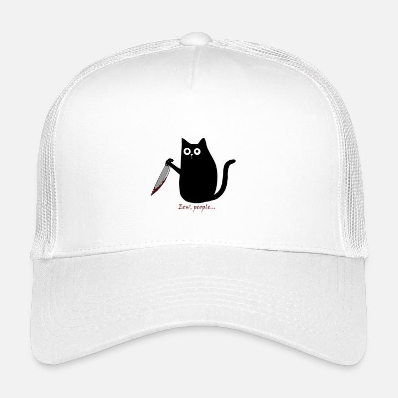 Eew, people... - Kinder Trucker-Cap - Weiß